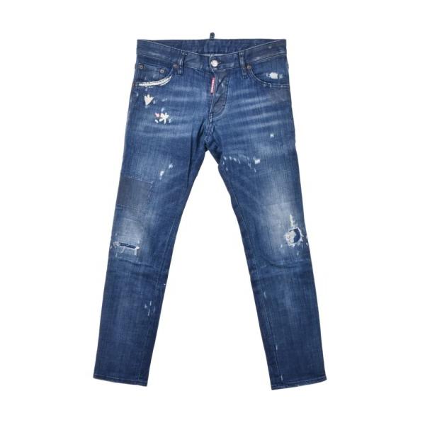 DSQUARED2 ダメージ加工パッチワークデニムパンツ 楽天市場】【ディースクエアード】Dsquared 16SS メンズ パッチワーク