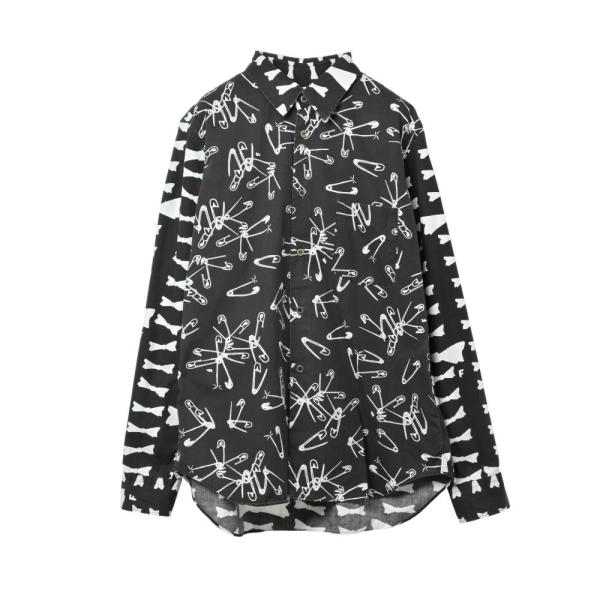 BLACK COMME des GARCONS 長袖シャツ 1B-B004 M COMME des GARCONS（コムデギャルソン） BLACK COMME des GARCONS 1R