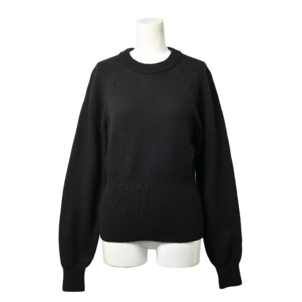 CHANEL（シャネル） CHANEL P73537 ロゴジャガード カシミヤ クルー