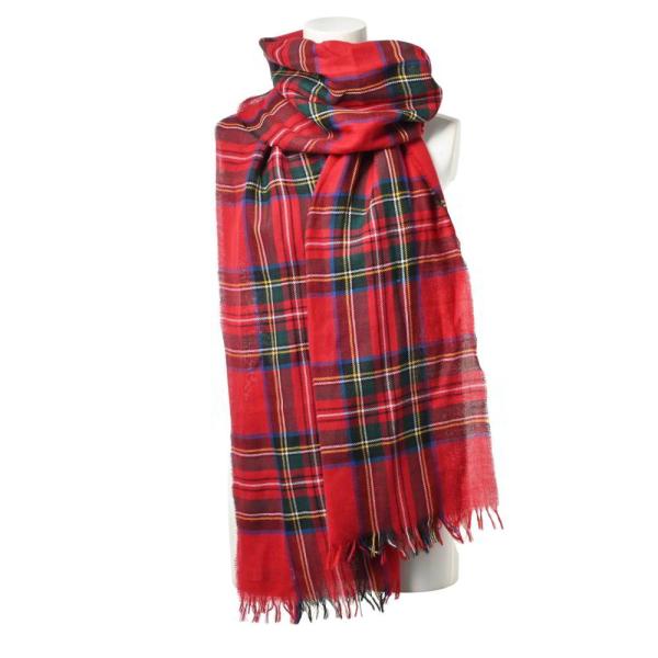 コムデギャルソン×LOCHCARRONウールチェックマフラー COMME des GARCONS(コムデギャルソン) 