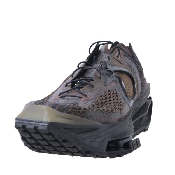 美品 NIKE Matthew M Williams Zoom MMW 4 ローカット スニーカー 27cm ブラウン ナイキ KL4SUKBU22