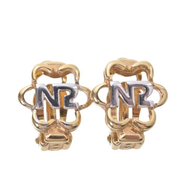 NINA RICCI NRロゴ イヤリング - ゴールド ニナリッチ KL4SPQUC35