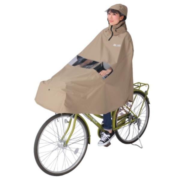 倍!倍!ストア10% 自転車屋さんのポンチョ　noble(ノーブル) 通学 通勤 普段使い オシャレポンチョ レインウェア カッパ 合羽 梅雨対策 雨対策