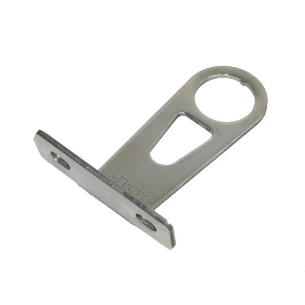 ランプブラケット【ステンレス】【カゴ取付用】【砲弾ライト取付