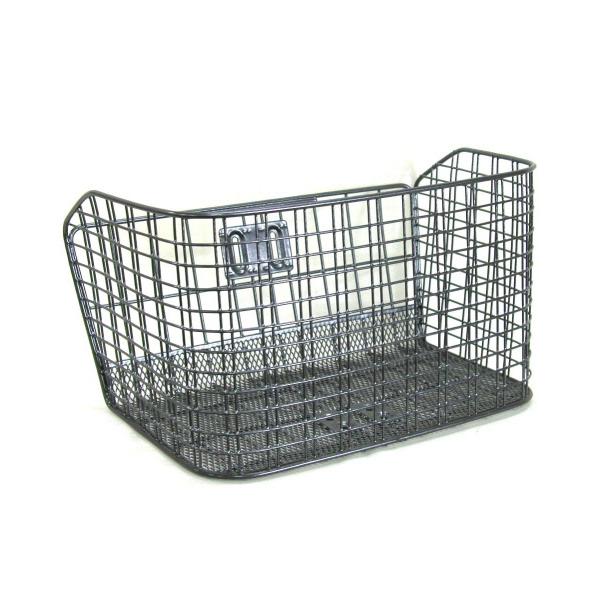 OSAKA By Lambert ブラックメタルワイヤーバスケット 大