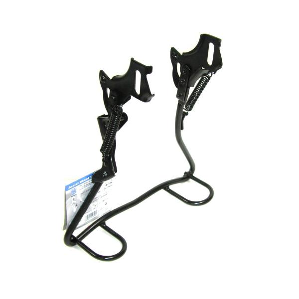 自転車用 両立スタンド【L型】【正爪用】【20インチ】【ブラック】【アシスト機構付】【オートロック機能付】【内装変速機・変速機なし用】