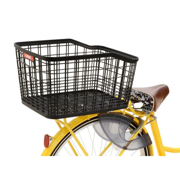 ■商品情報内容量：約33L適応車種：24-27型　シティー車（婦人車、軽快車）※但し、特殊形状のフレームやキャリヤには取付け出来ません。特徴：容量に特化したうしろ用バスケット付属品：取付金具付カゴ上部サイズ:（幅）350ｘ（高さ）220ｘ（...