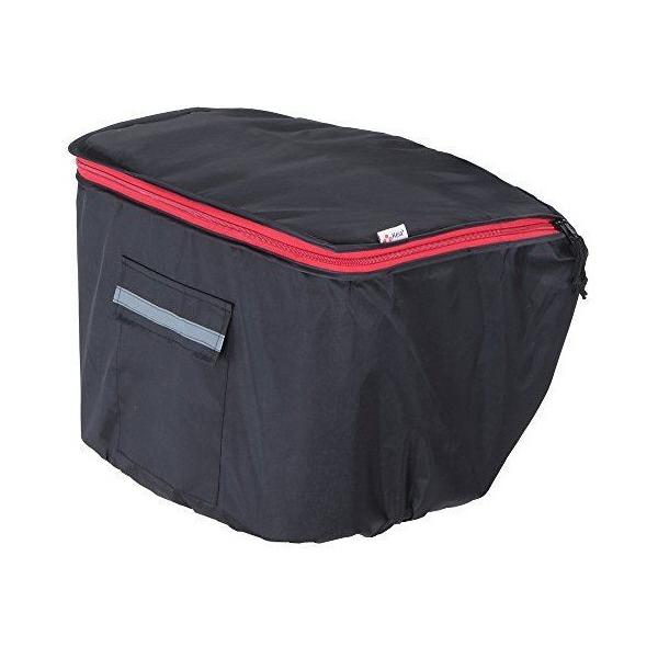 ■サイズ　(約)幅400x長さ310x高さ320mm■材質・本体：ポリエステルオックス100%　撥水・フタ中張：ポリエチレン・反射帯：ポリエステル・ファスナー：ナイロン/ポリエステル■商品情報・前開きタイプ・撥水加工・反射帯+ポケット付き・...