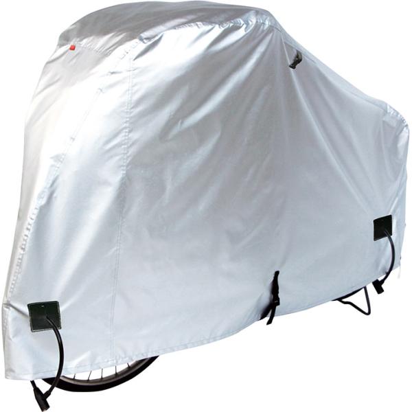 適応車種:１４〜２４型/電動アシスト２０型/小径車（折りたたみ・ミニベロ・幼児車・子供車）長さ:約１８０cm高さ:約８７cm幅:約６０cm特長(1):ぴったりフィットの立体縫製特長(2):上部バックル付で濡れた後、干すのが簡単特長(3):バ...