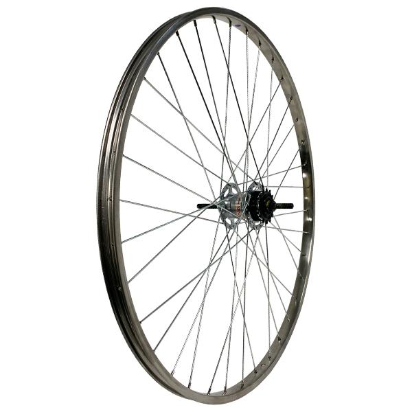 ステンレスリム 26x1 3/8 内装3段ローラーブレーキ仕様 軸長 ステンレスリム 26x1 3/8 内装3段ローラーブレーキ仕様 軸長