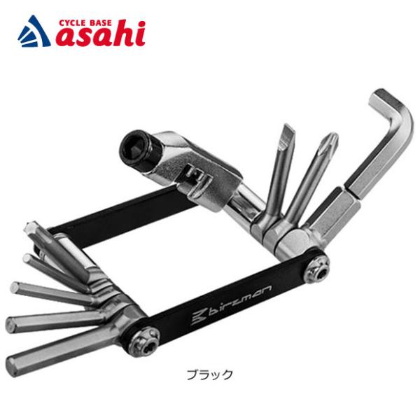 「バーズマン」E-VERSION MULTI TOOLS 10（Eバージョン マルチ ツール10）携帯工具 10機能 ミニツール