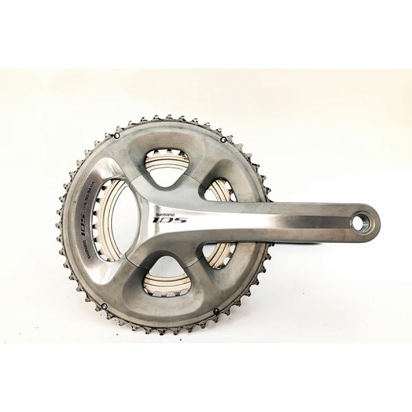シマノ SHIMANO FC-5800 105 クランクセット シルバー 50/34T シマノ SHIMANO FC-5800 105 クランクセット シルバー 50/34T