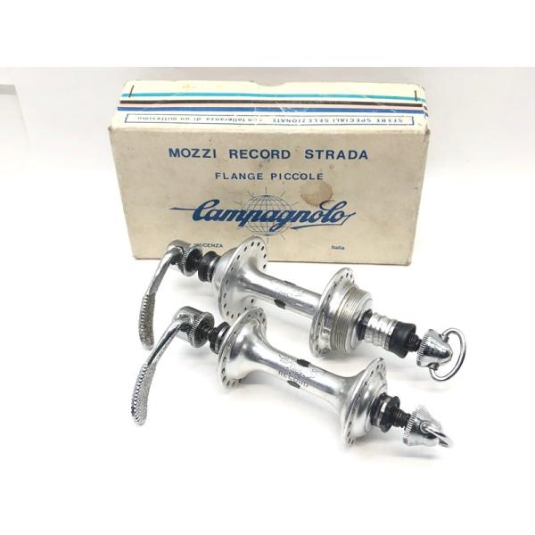 カンパニョーロ CAMPAGNOLO レコード RECORD ハブ 前後セット カンパニョーロ CAMPAGNOLO レコード RECORD ハブ 前後セット