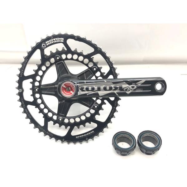 ローター ROTOR 3D+ BB付属 クランク 楕円チェーンリング 170mm ローター ROTOR 3D+ BB付属 クランク 楕円チェーンリング 170mm