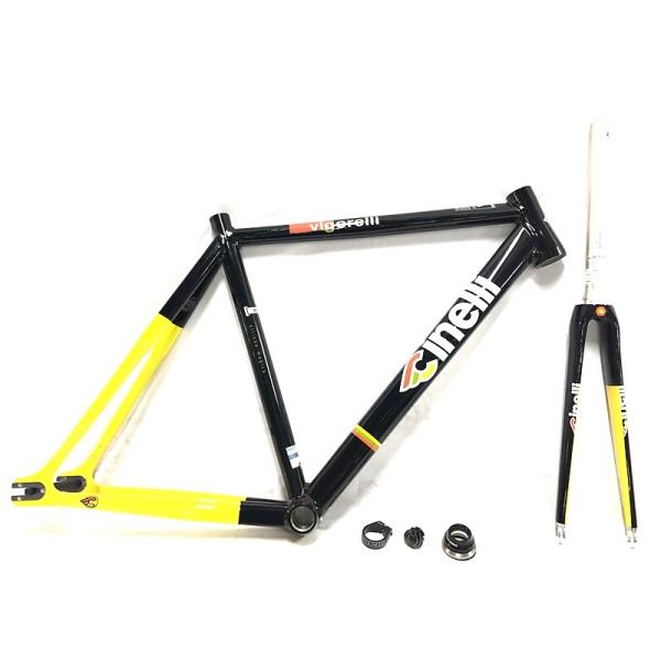 未使用 チネリ CINELLI ヴィゴレリ VIGORELLI フレームセット 2015年 52サイズ アルミ