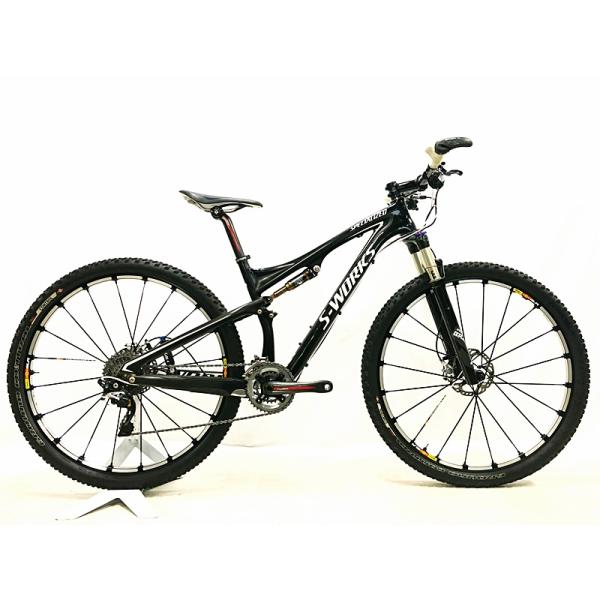 ●訳アリ スペシャライズド S-WORKS エピック EPIC CARBON 29 2012年フルサス 29er カーボン マウンテンバイク Mサイズ ブラック