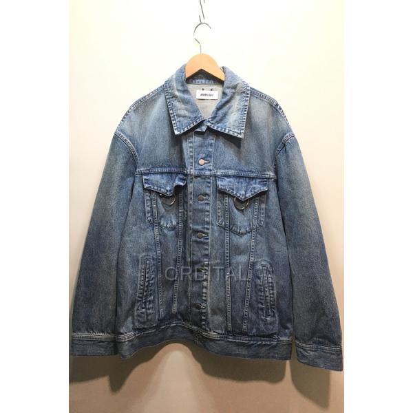 AMBUSH 経堂) アンブッシュ オーバーサイズ デニムジャケット 釘 AMBUSH 経堂) アンブッシュ オーバーサイズ デニムジャケット 釘