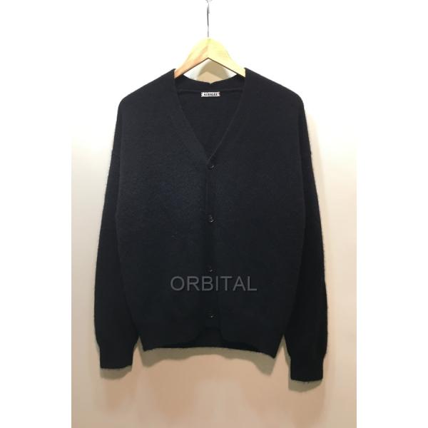 20AW オーラリー ベビーカシミヤニットカーディガン 4(M) アイボリー