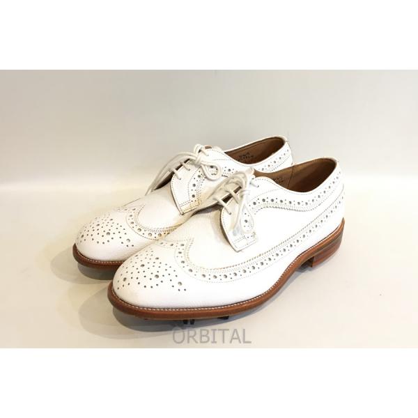 二子玉) トリッカーズ trickers 未使用 ウィングチップゴルフシューズ