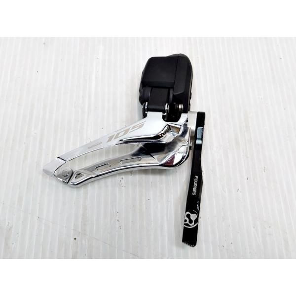 シマノ フロントディレイラー 105 Di2 FD-R7150 12S 美品 Shimano 105 Di2 R7100 FDR7150フロントディレイラーろう付け