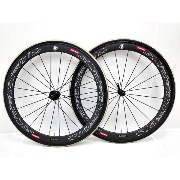 ▽▽スーパーチーム SUPERTEAM R13 C50 ホイール 前後セット 8s シマノ