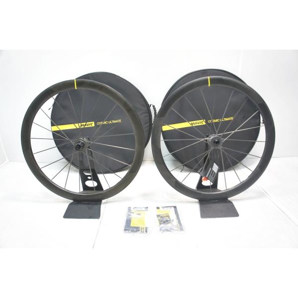 ▽▽超美品 マビック MAVIC COSMIC ULTIMATE カーボン ホイールセット