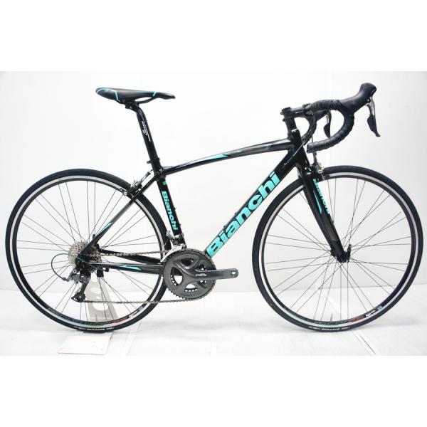 ビアンキロードバイクVIA NIRONE7 SHIMANO CLARIS 46 ビアンキ BIANCHI ヴィアニローネ VIA NIRONE 7 DISC 2023年
