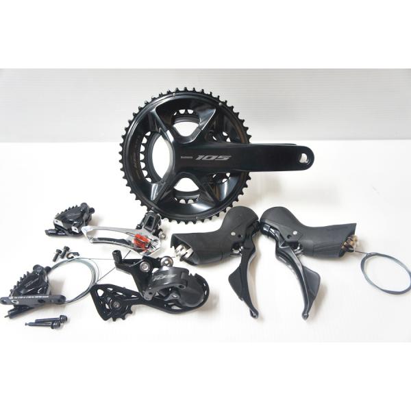 ▽▽美品 シマノ SHIMANO 105 R7120 コンポ5点セット 2×12速 FC-R7100