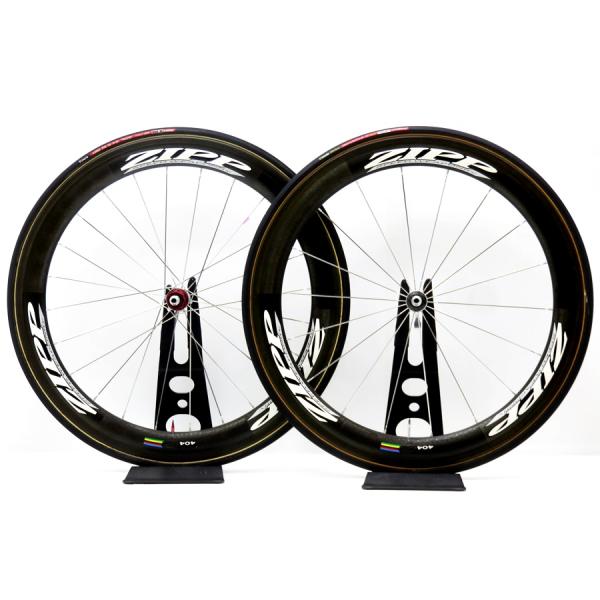 [難あり] ジップ ZIPP SPEED WEAPONRY 404 ホイールセット カーボン
