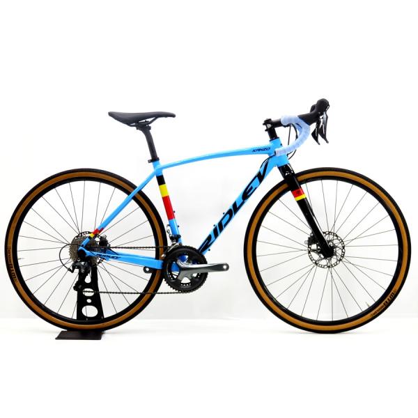 ★★リドレー RIDLEY KANZO A Taigra 2021年モデル アルミ グラベルロードバイク XSサイズ 2×10速 ブルー