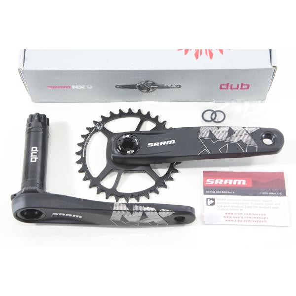 未使用SRAM GX Eagle™ DUB クランクセット170mm Amazon.co.jp: SRAM GX イーグルカーボンブーストクランクセット