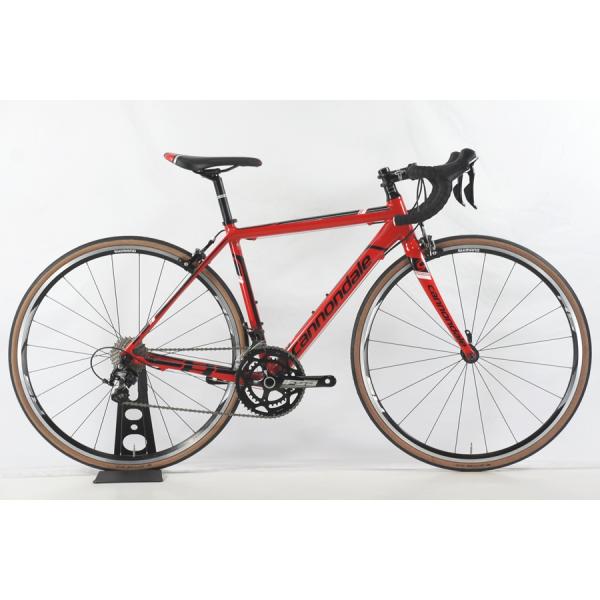 ロードバイク　Cannondale　CAAD8 Cannondale CAAD8 44サイズ ロードバイク SORA レッド - メルカリ
