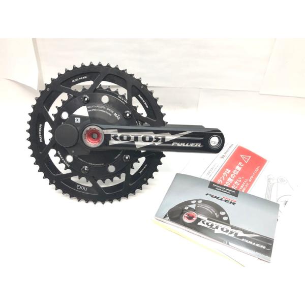 ROTOR POWER パワーメーター付きクランク　両脚計測【ペアリング確認済】 ローター ROTOR パワー POWER クランク パワーメーター 170mm 52