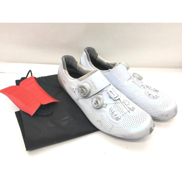 Shimano S-PHYRE ホワイト ビンディングシューズ SHIMANO ( シマノ ) ビンディングシューズ S-PHYRE SH-RC903PWR