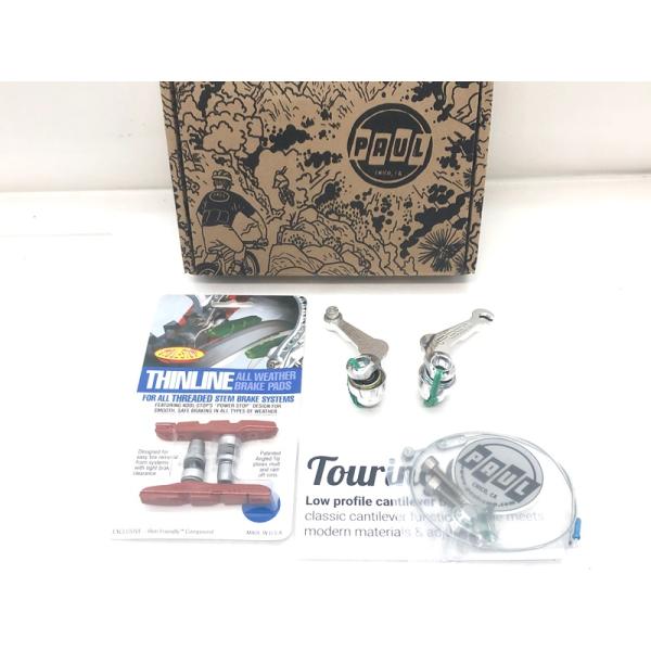 未使用品 ポール PAUL ツーリングカンチブレーキ touring canti brake カンチブレーキ ポリッシュ
