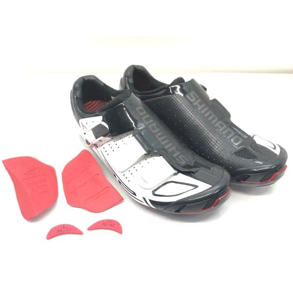 SHIMANO(シマノ)SH-R321WE 45 28.5　ビンディングシューズ 美品 シマノ SHIMANO SH-R321 W ビンディングシューズ 3つ穴 ブラック