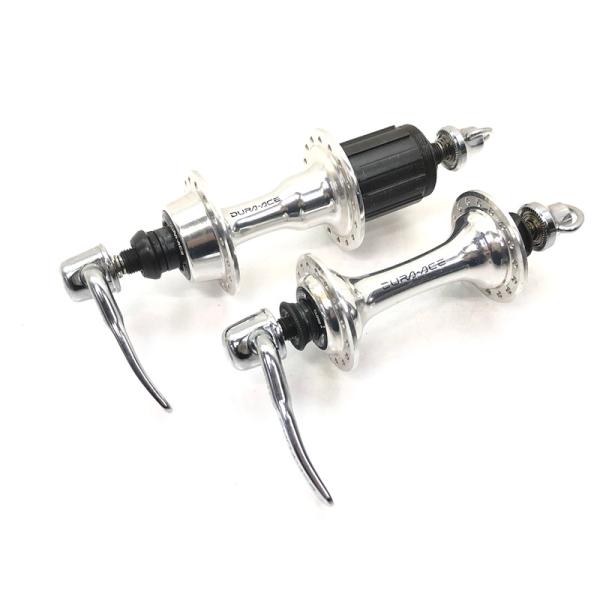 美品 シマノ SHIMANO DURA-ACE FH-7402 ハブ 前後セット ヴィンテージ 