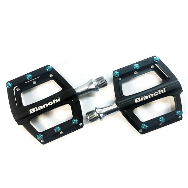 ◆Bianchi ビアンキのフラットペダル新品チェレステ Amazon | Bianchi(ビアンキ) ペダル クロモ チェレステ