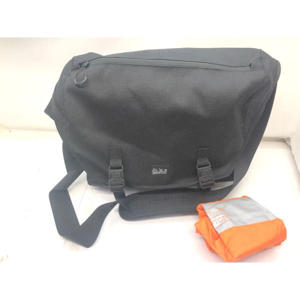 ブロンプトン BROMPTON Messenger Bag 23L フレームバッグ ブラック 縦