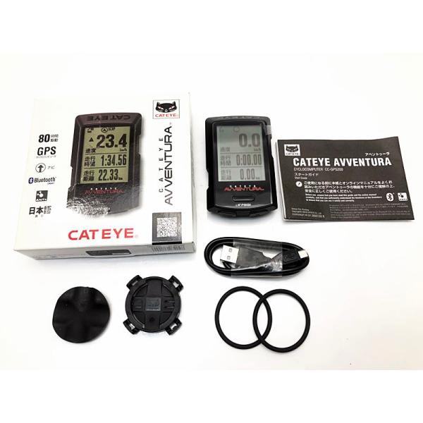 CATEYE　アベントゥーラ　CC-GPS200、マウント、センサー類セット