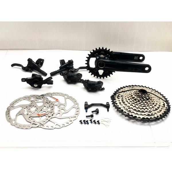 美品 シマノ SHIMANO DEORE XT M7100系 パーツセット 1x12速 油圧 BL