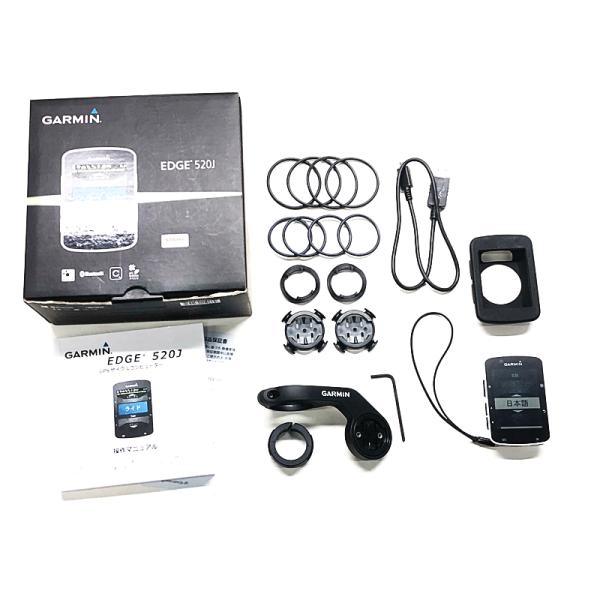 【美品】GARMIN Edge 520J 日本語版 GPSサイクルコンピューター ガーミン GARMIN エッジ520J EDGE 520J GPSサイクルコンピューター