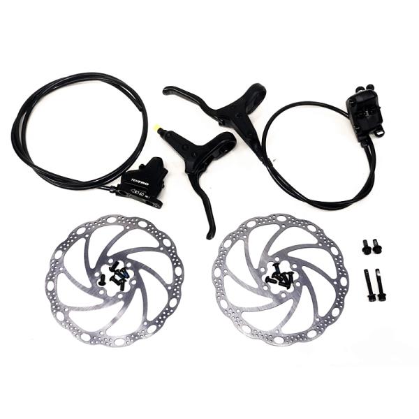 ［美品］TEKTRO テクトロ 油圧ディスクブレーキ 前後セット TEKTRO / AURIGA PRO 油圧式ディスクブレーキセット / RED / FRONT or
