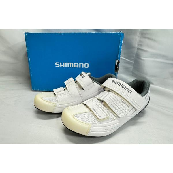 未使用 SHIMANO シマノ RP3 WHITE WT 23.2cm ビンディング