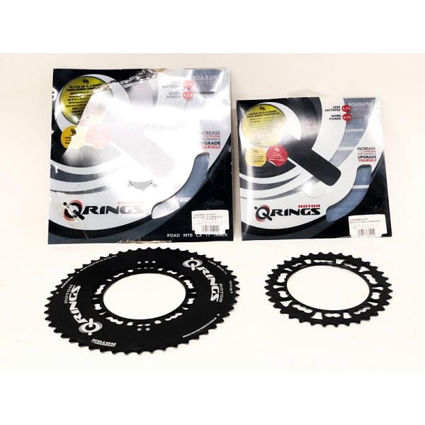 未使用 ローター ROTOR Qリング Q-RINGS 楕円チェーンリング