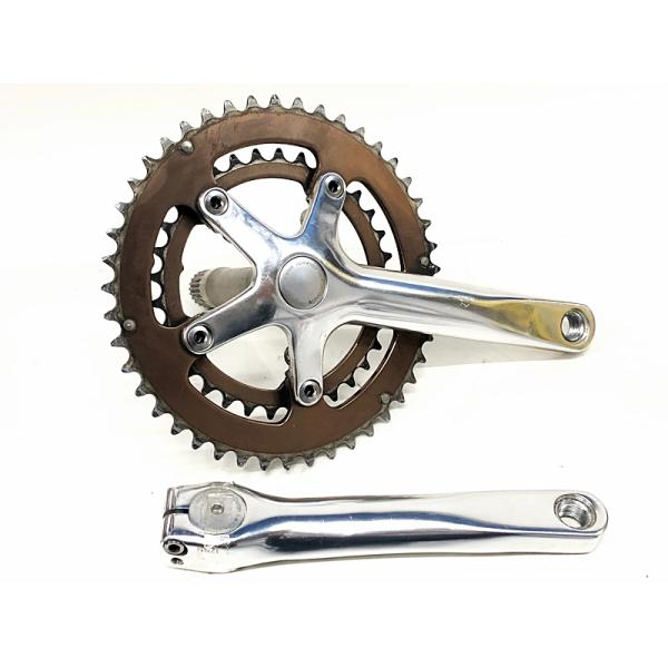 Dixna La • CRANK 155mm Dixna(ディズナ) ラ・クランク アームセット シルバー 155 | 自転車