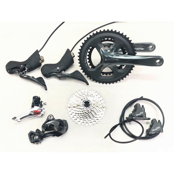 シマノ（SHIMANO） 超美品 ティアグラ TIAGRA ST-4725 FC=4700 FD