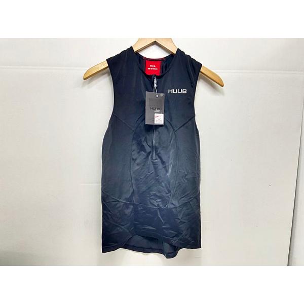 未使用品 フーブ HUUB エッセンシャルトライトップ ESSENTIAL TRI TOP トライスーツ XLサイズ ブラック/レッド