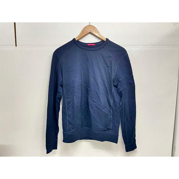 ラファ Rapha メリノウィンドブロックスウェットシャツ MERINO WINDBLOCK SWEATSHIRT XSサイズ ネイビー【値下げ】