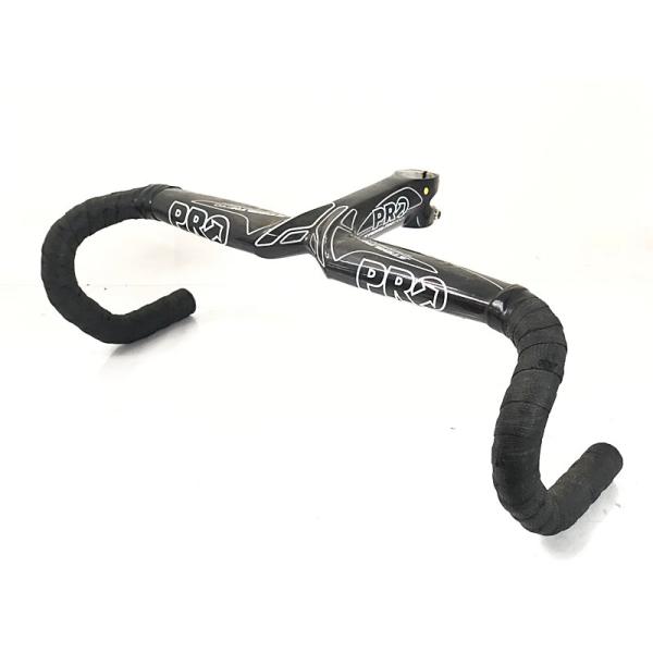 FUJI/OVAL純正【カーボンCarbonドロップハンドル】鬼軽な重量220g シマノプロ VIBE カーボン コンパクト バークランプ径31.8mm ドロップ